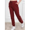 Pantalon dama bumbac si plasa 6057