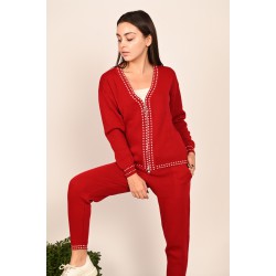 Trening dama tricot cu jacheta 2025