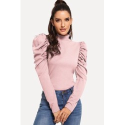 Bluza dama bumbac tetra cu perle 8503