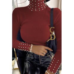 Bluza dama bumbac tetra cu aplicatii 9373