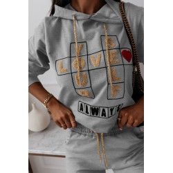 Trening dama bumbac Love 3070