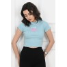 Tricou dama bumbac scurt ForYou 1239