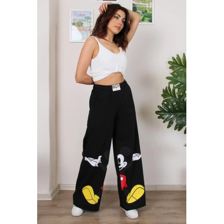 Pantalon dama bumbac Mickey 6096