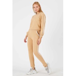 Trening dama bumbac cu dunga 9070