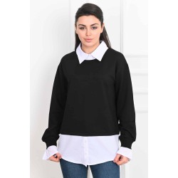 Bluza dama bumbac tip camasa 1110-22