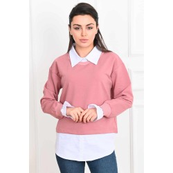 Bluza dama bumbac tip camasa 1110-22