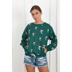 Bluza dama bumbac Snoopy 1334-23