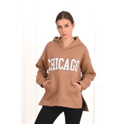 Hanorac dama bumbac vatuit Chicago 1348-23