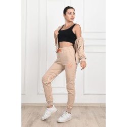 Trening dama sport siret portocaliu 3439