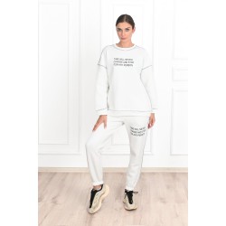 Trening dama bumbac vatuit Time 3483