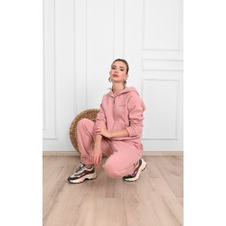 Trening dama bumbac vatuit cu broderie BGI 3171