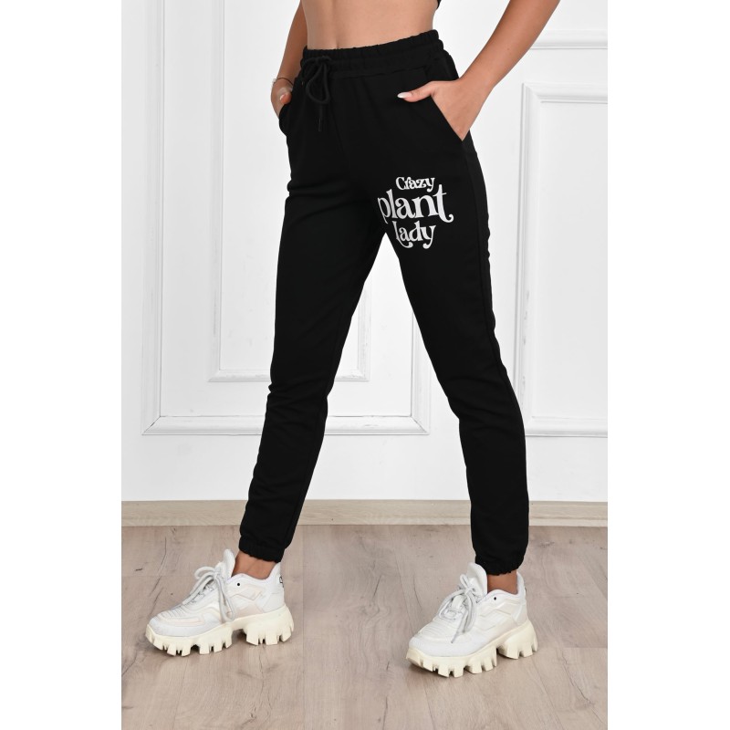 Pantalon dama bumbac Plant 6118