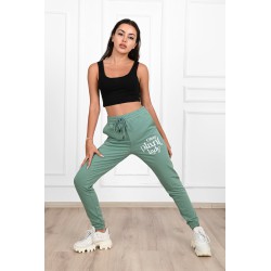 Pantalon dama bumbac Plant 6118