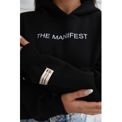 Hanorac dama vatuit cu text The Manifest-2 1343