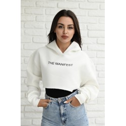 Hanorac dama vatuit cu text The Manifest-2 1343