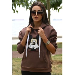 Bluza dama bumbac vatuit Hands 1045-23