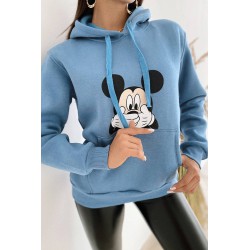 Bluza dama bumbac vatuit Hands 1045-23