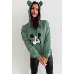 Bluza dama bumbac vatuit Hands 1045-23