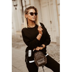 Trening dama bumbac cu fermoar lateral People 3422