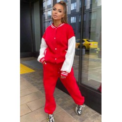 Trening dama bumbac cu jacheta 3501-23