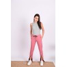Pantalon dama bumbac cu fermoar 6022