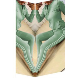 Trening dama bumbac cu 3 dungi 9686