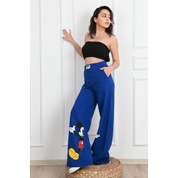 Pantalon dama bumbac Mickey 6096