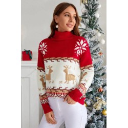 Pulover dama de Craciun 1885