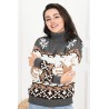 Pulover dama de Craciun 1885