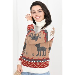 Pulover dama de Craciun 1885