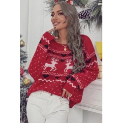 Pulover dama de Craciun 1884