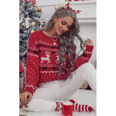 Pulover dama de Craciun 1884