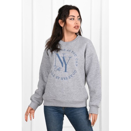 Bluza dama bumbac vatuit NY 1395-23