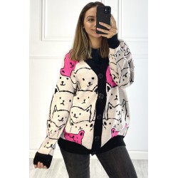 Cardigan dama Cats 7012