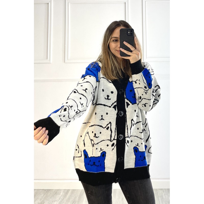 Cardigan dama Cats 7012