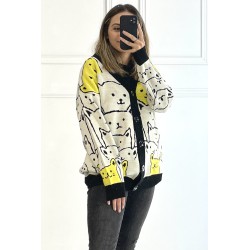 Cardigan dama Cats 7012