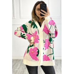 Cardigan dama Pink 7024