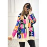 Cardigan dama Letters 7036