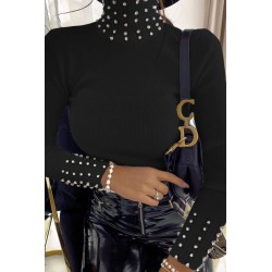 Bluza dama bumbac tetra cu aplicatii 9373