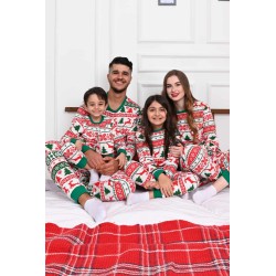 Pijama dama bumbac Green 9385-7