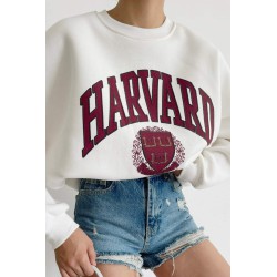 Bluza dama bumbac vatuit Harvard 1399