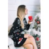 Rochie dama tricotata de Craciun 2071