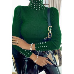 Bluza dama bumbac tetra cu aplicatii 9373