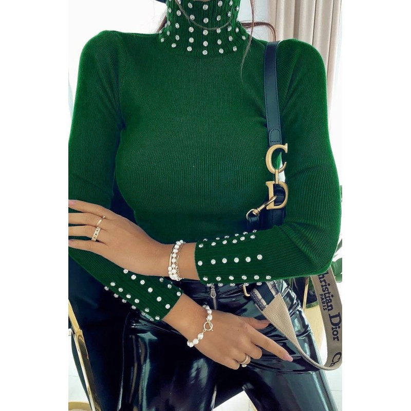 Bluza dama bumbac tetra cu aplicatii 9373