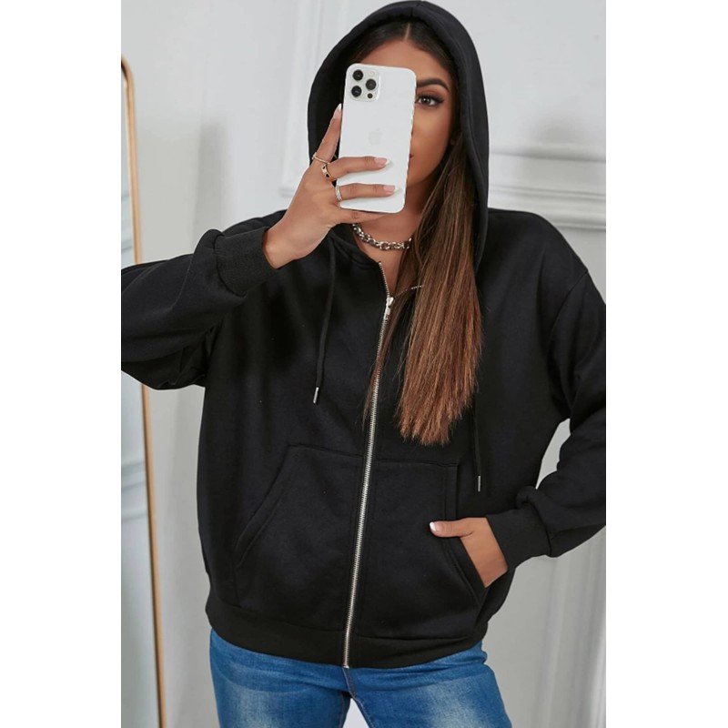 Hanorac dama vatuit cu fermoar 1401