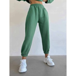 Pantalon dama bumbac vatuit uni 6123