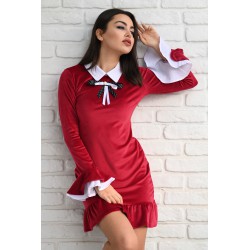 Rochie dama catifea 5122