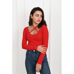 Bluza dama bumbac tetra in X 1418-23