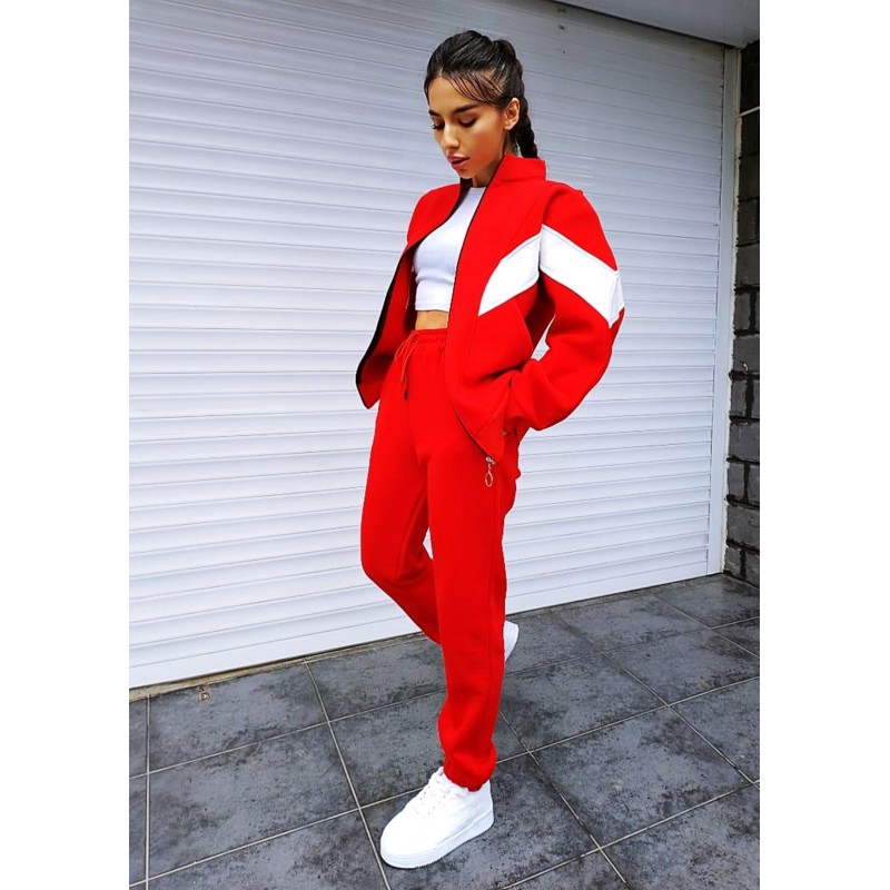 Trening dama bumbac vatuit dunga 3566-23