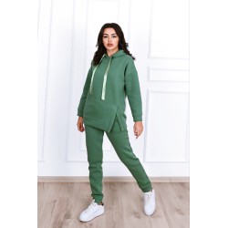 Trening dama bumbac vatuit cu panglica 3581